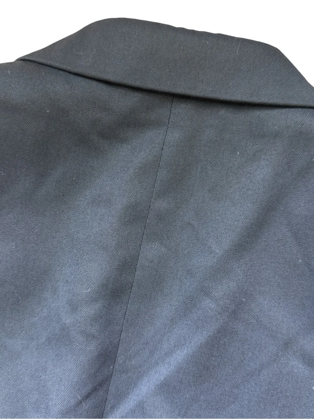 Lauren Ralph Lauren 100% Wool Gray Blue Windowpane Sport Coat Blazer 44R Classic